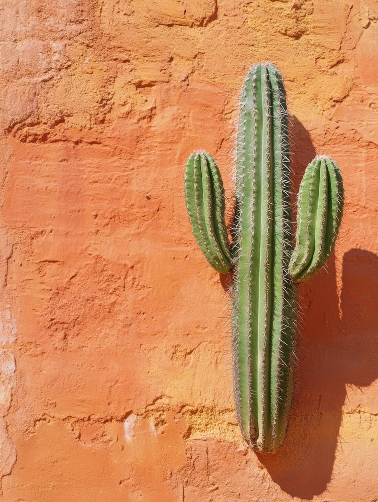 Cactus On Wall