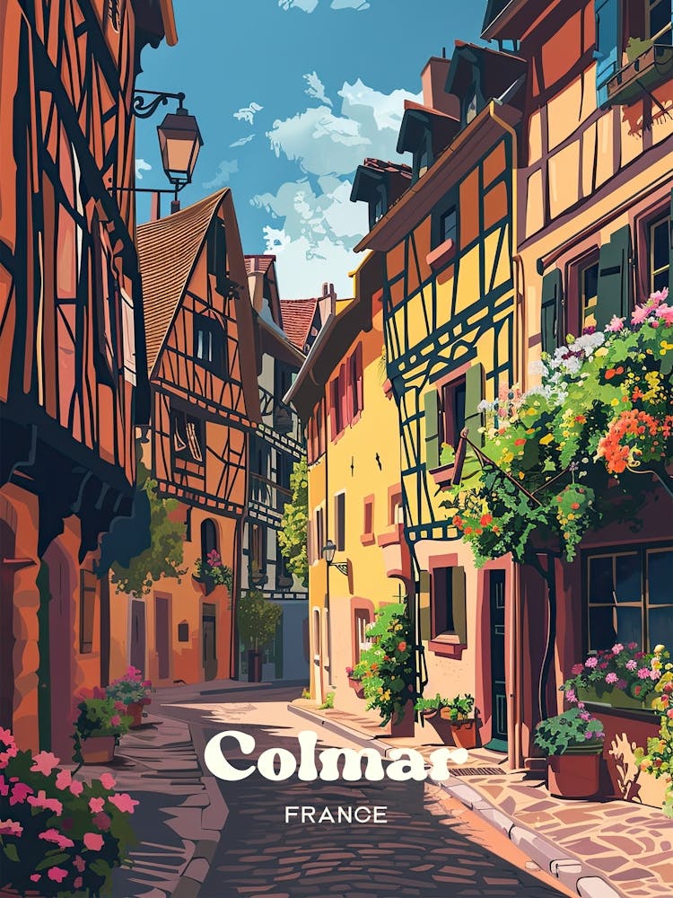 Colamar Art Print by Dazl Studio – Fy!