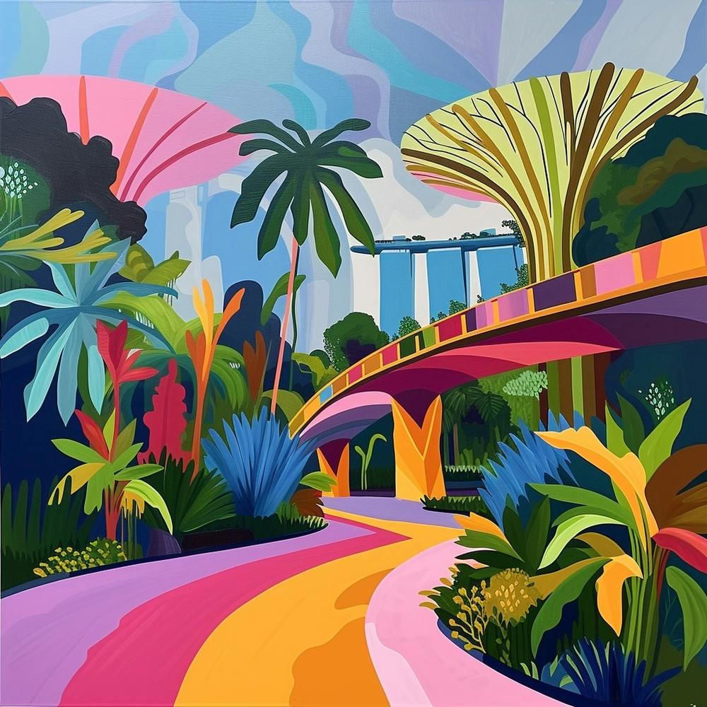 Abstract Park Collection Gardens By The Bay Singapore 5