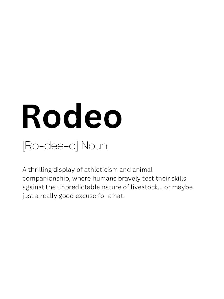 Rodeo Definition Meaning