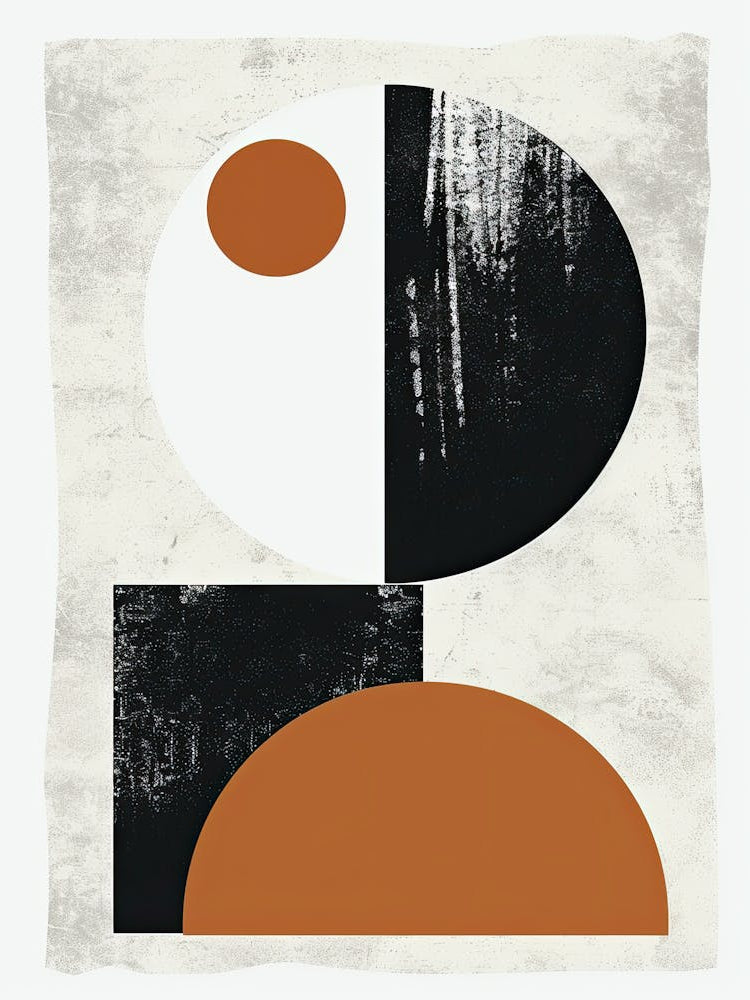 Fractured Waves Bauhaus Minimalist 1