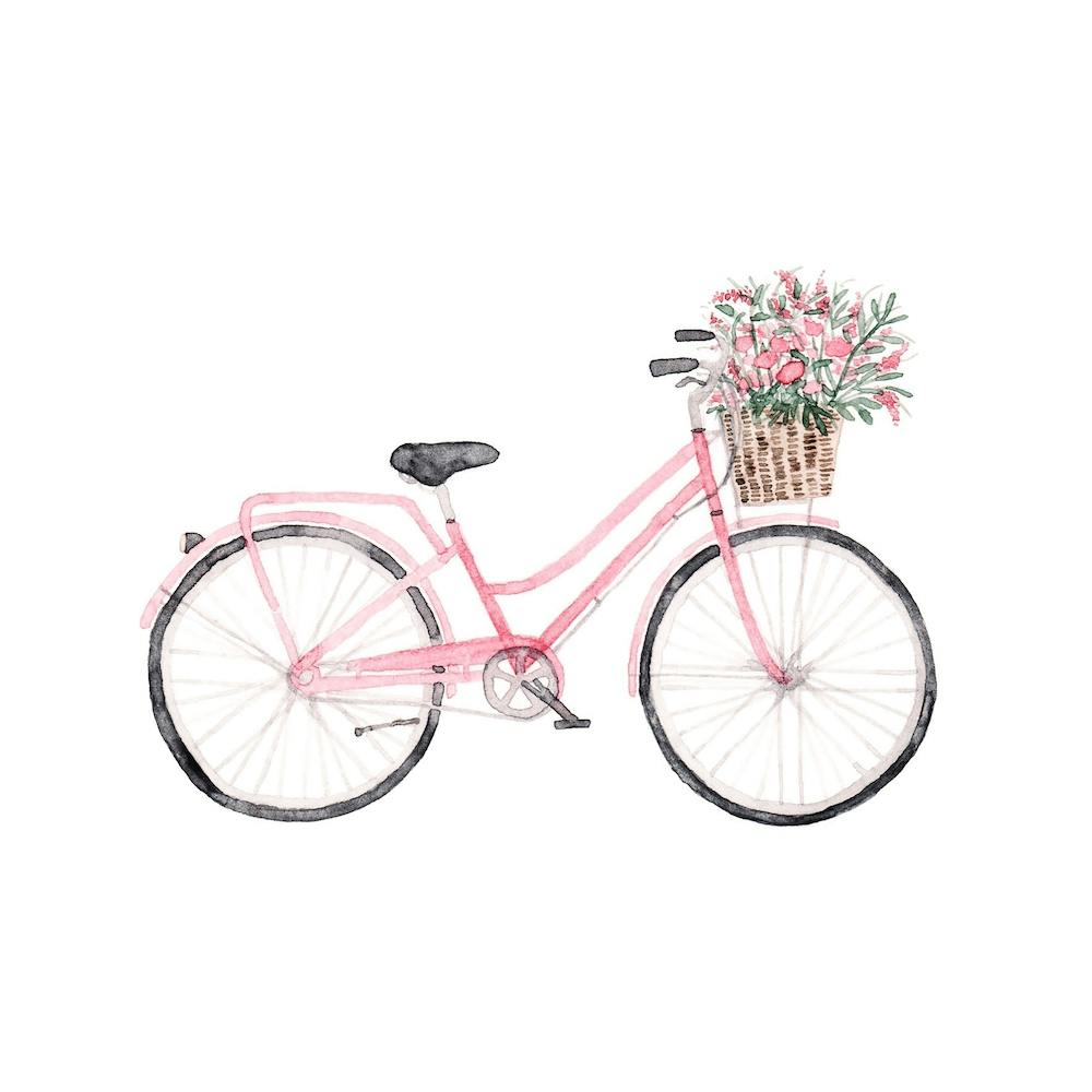 Pretty Bicycle Square