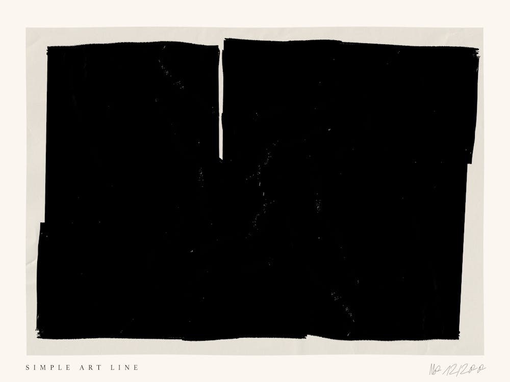 Simple art line no 30