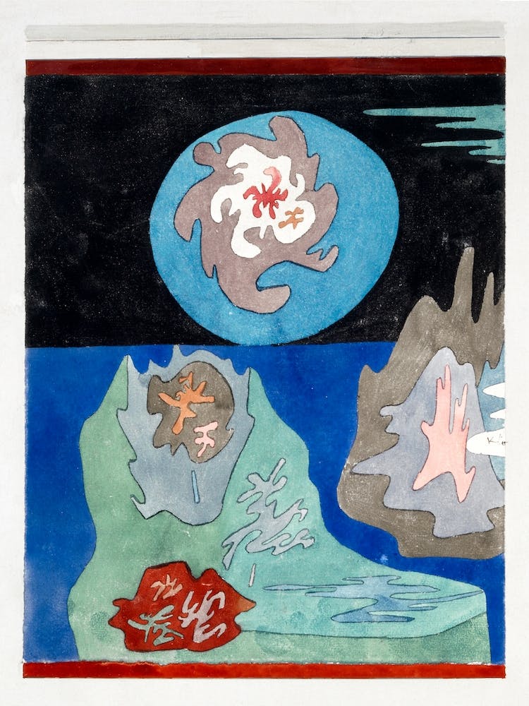 In The Land Of Precious Stones, Paul Klee