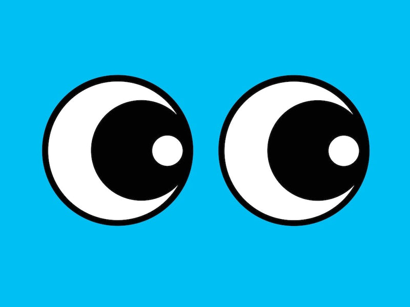 Making Eyes Right Sky Blue