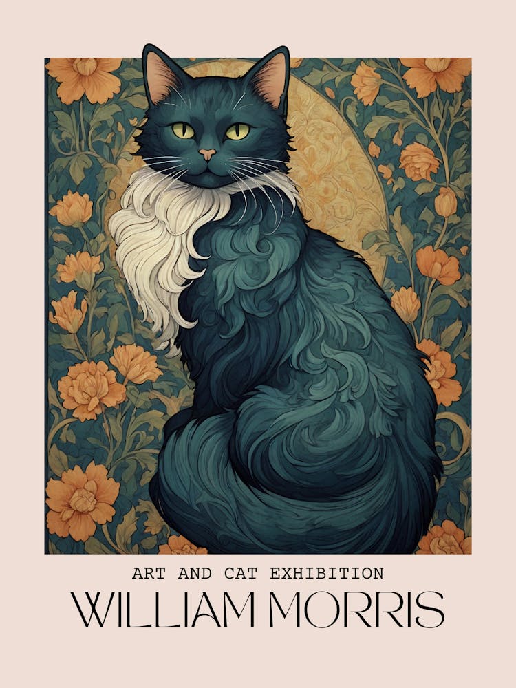 William Morris Majestic Cat