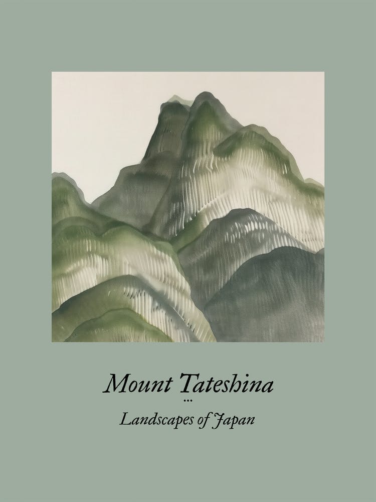 Landscapes Of Japan Mount Tateshina 79