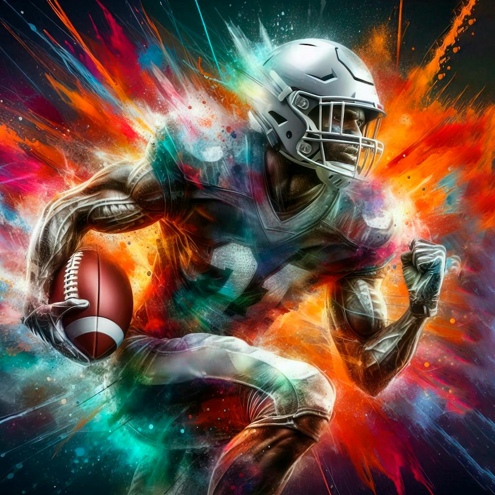 American Football Player 6