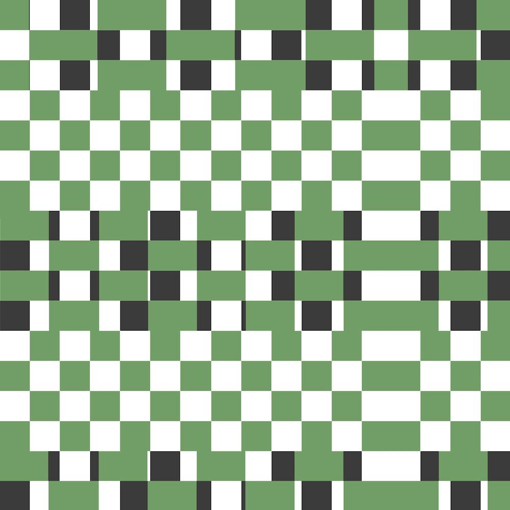Weave Green Square