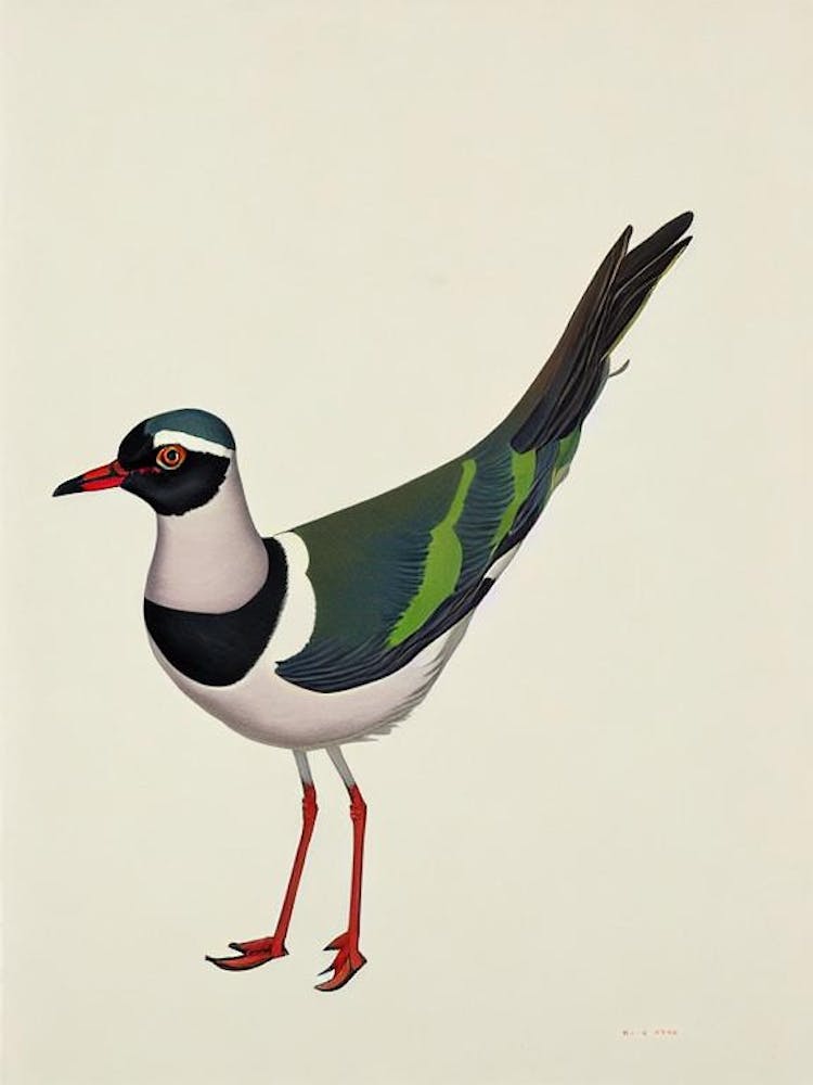 Lapwing Illustration Bird