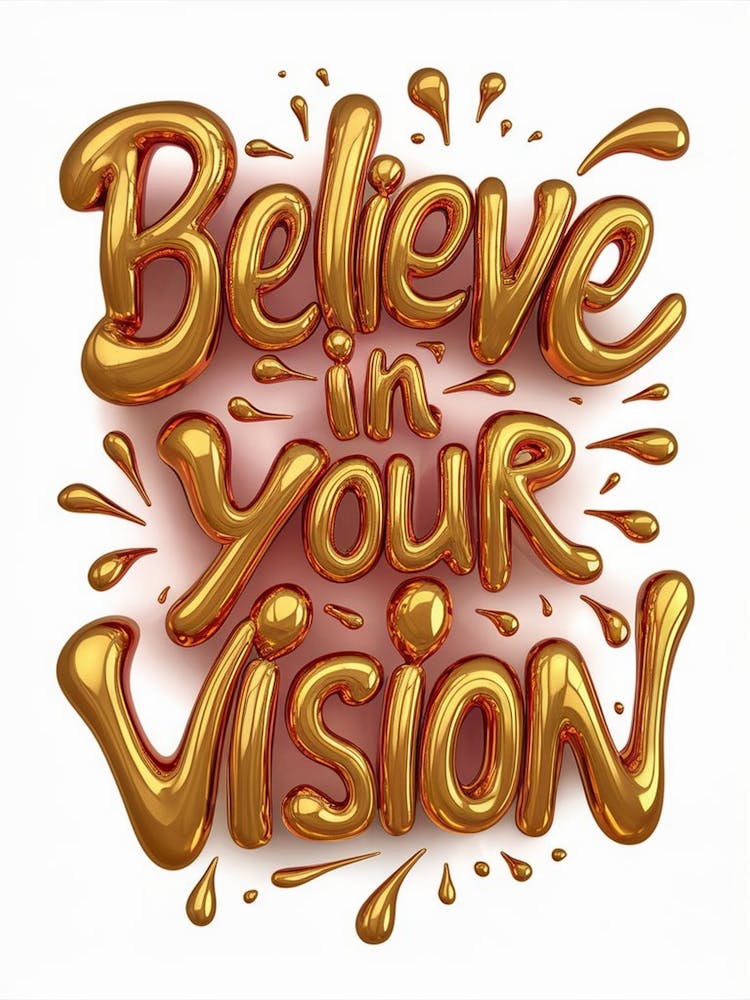 Believe In Your Vision