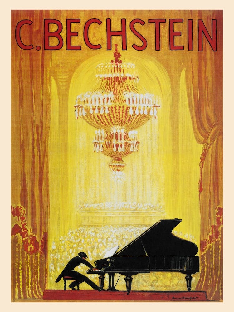 C Bechstein Poster