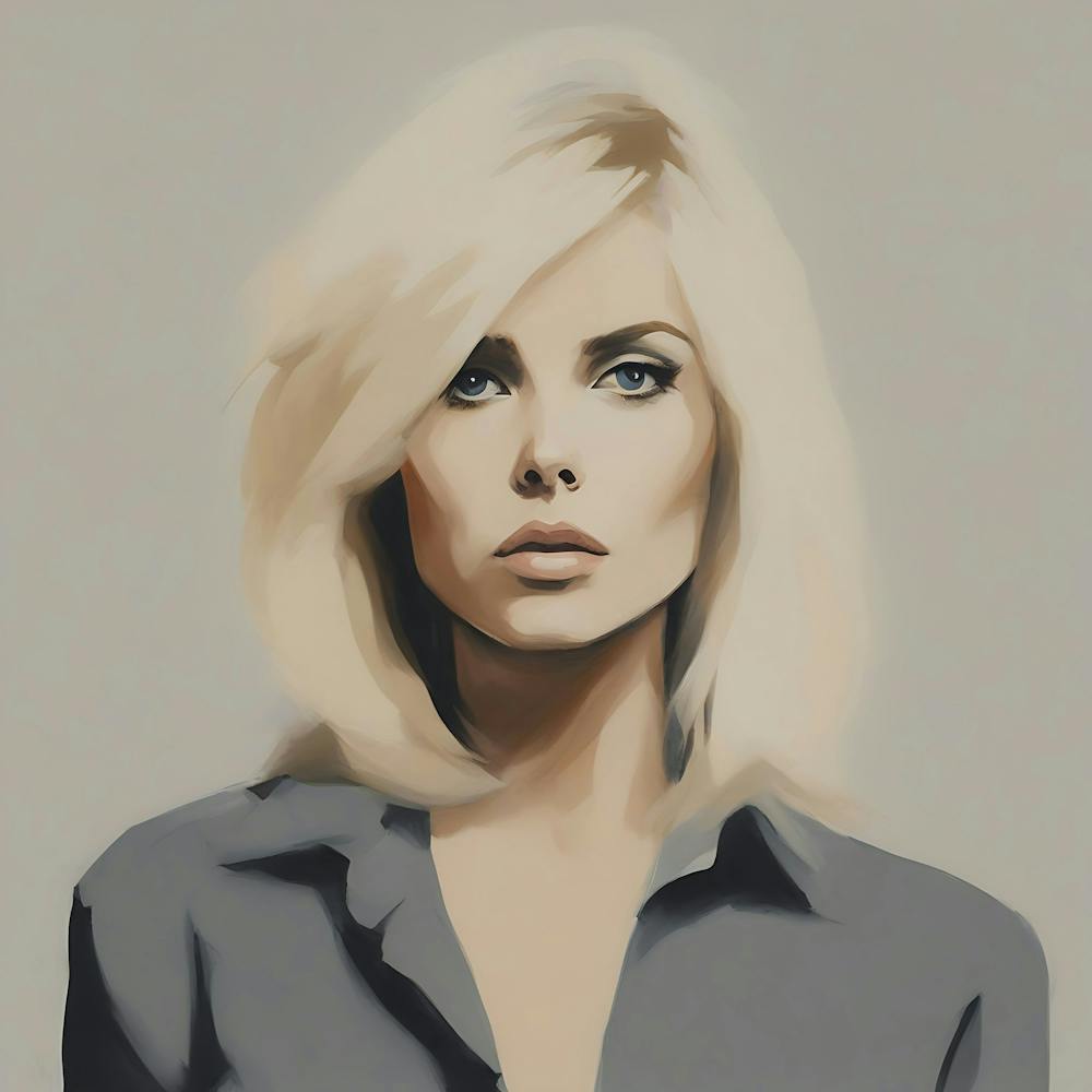 Elegant and stylish blonde