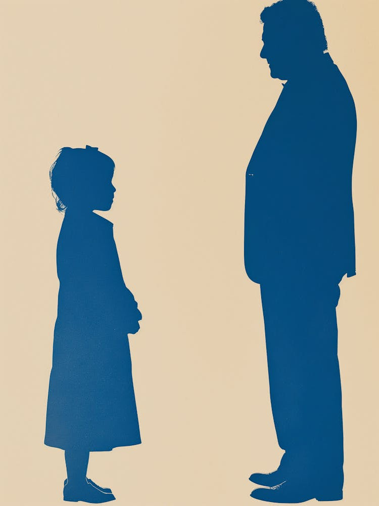 Father And A Daughter