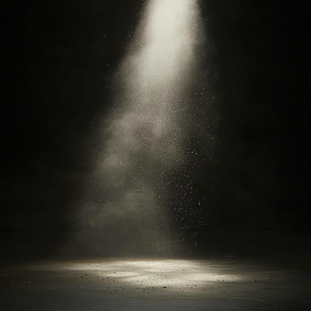 Light Beam In The Dark