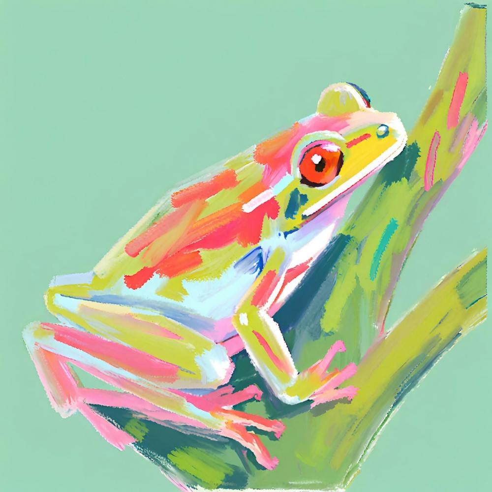 Red Eyed Tree Frog 04