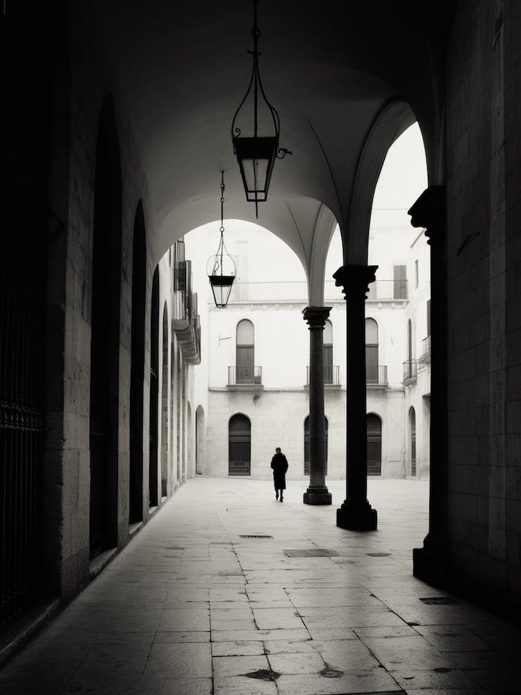 Valladolid, Spain, Black And White Analogue Photography 2