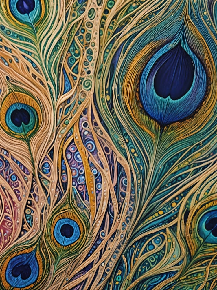 Peacock Feather Pattern