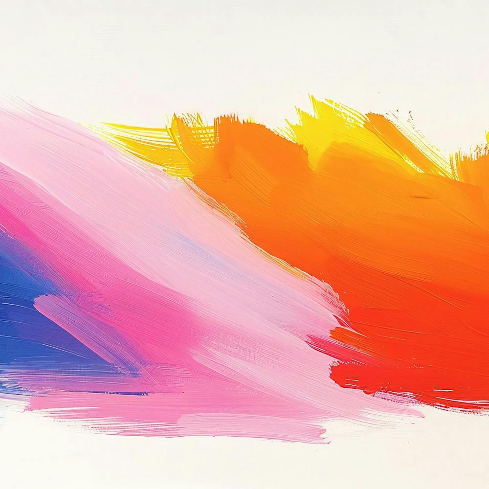 Abstract Brushstrokes 1