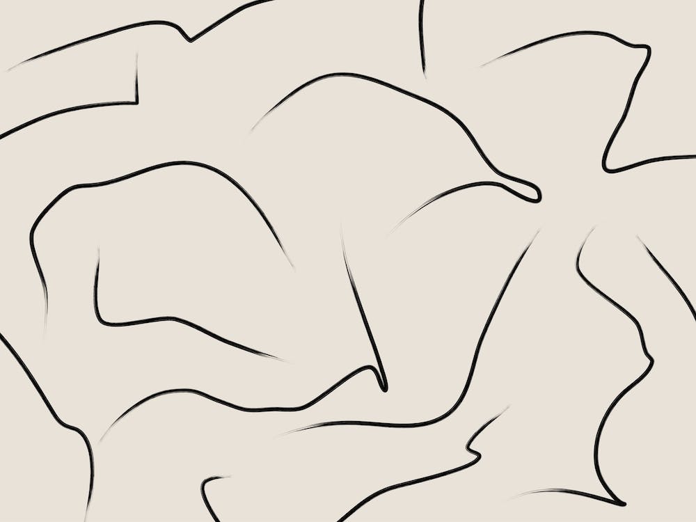 Swirling Lines Poster