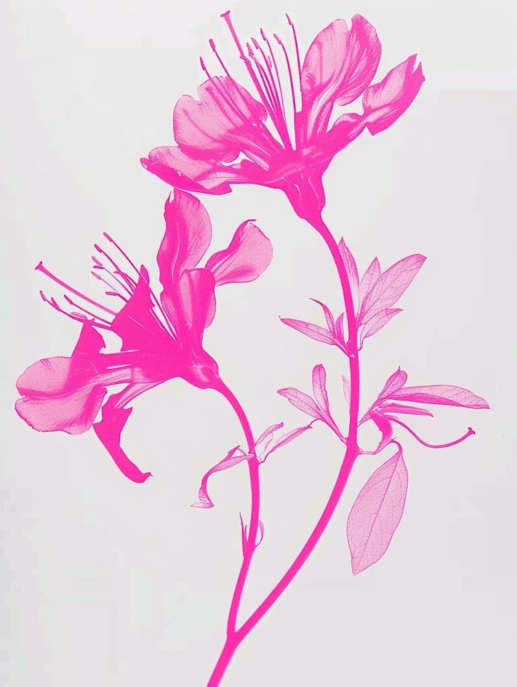 Hot Pink Honeysuckle 2