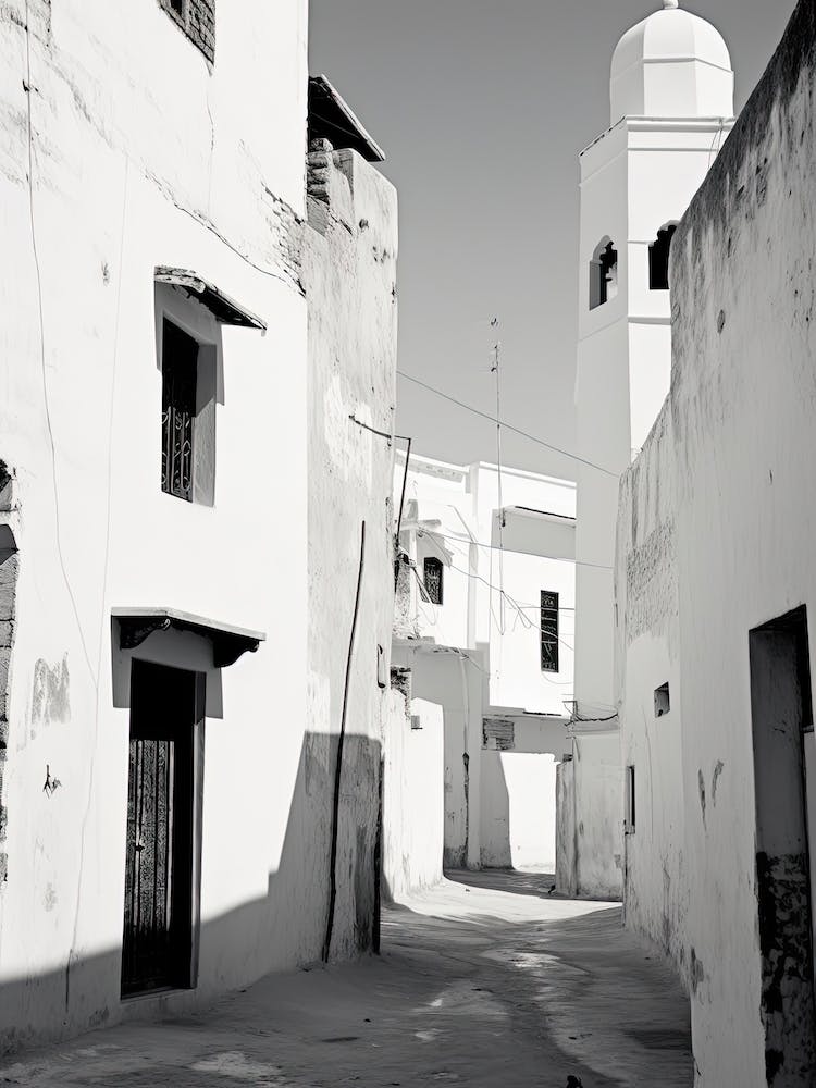Essaouira, Morocco, Black And White Photography 2
