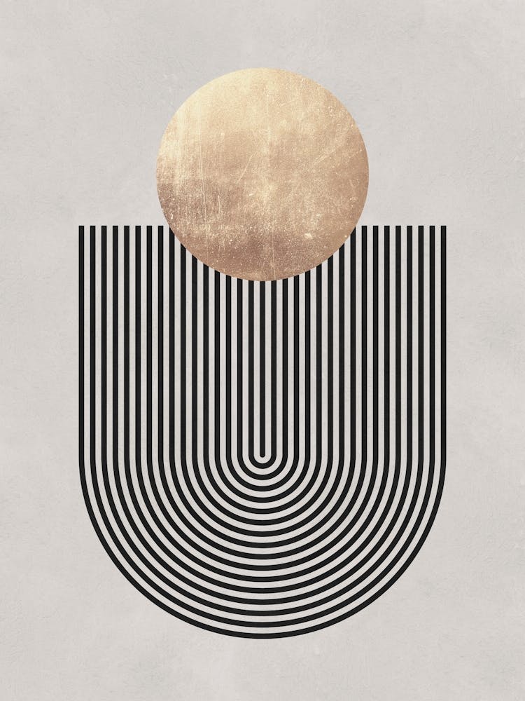 Gold and geometric lines 4