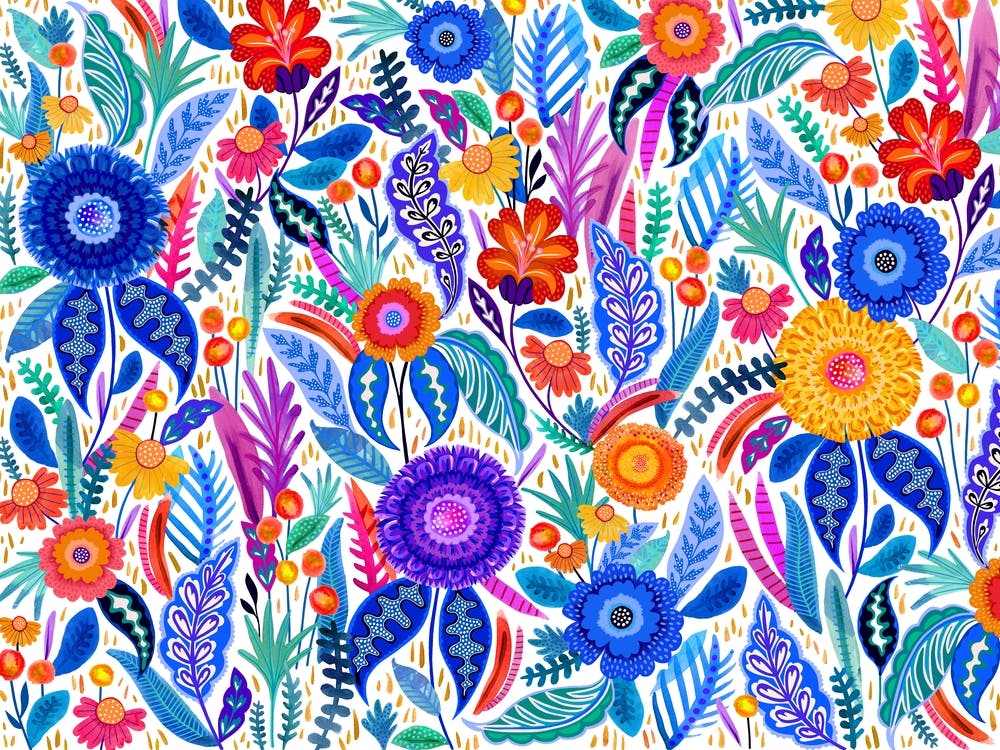 Neonblüte - Frühlingslandschaft