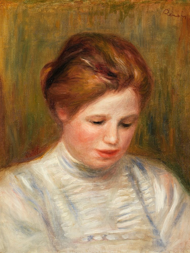 Head (1904), Pierre Auguste Renoir