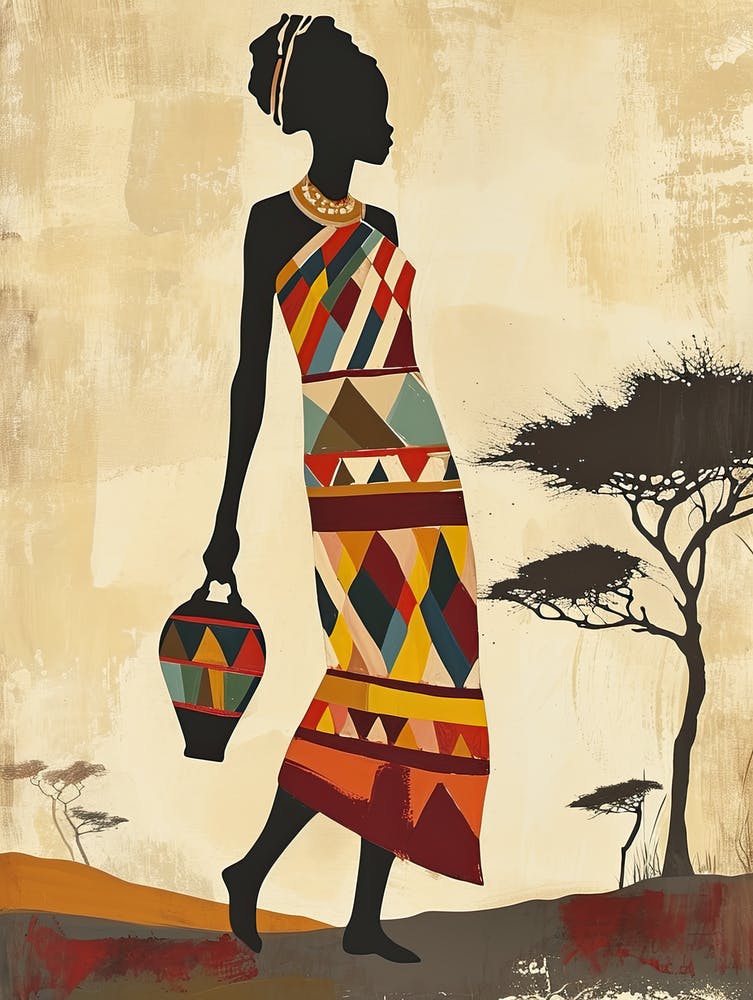 Desert Dream|The African Woman Series | Boho