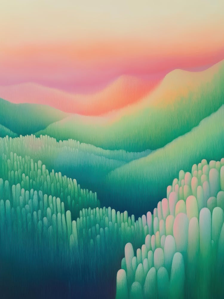 Landscape At Sunset 5