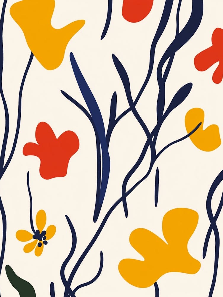 Abstract Floral Pattern