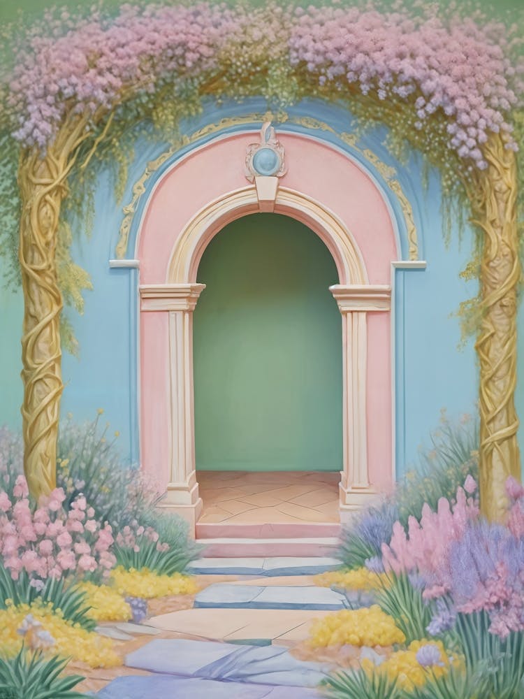 Pastel Fairytale Entrance