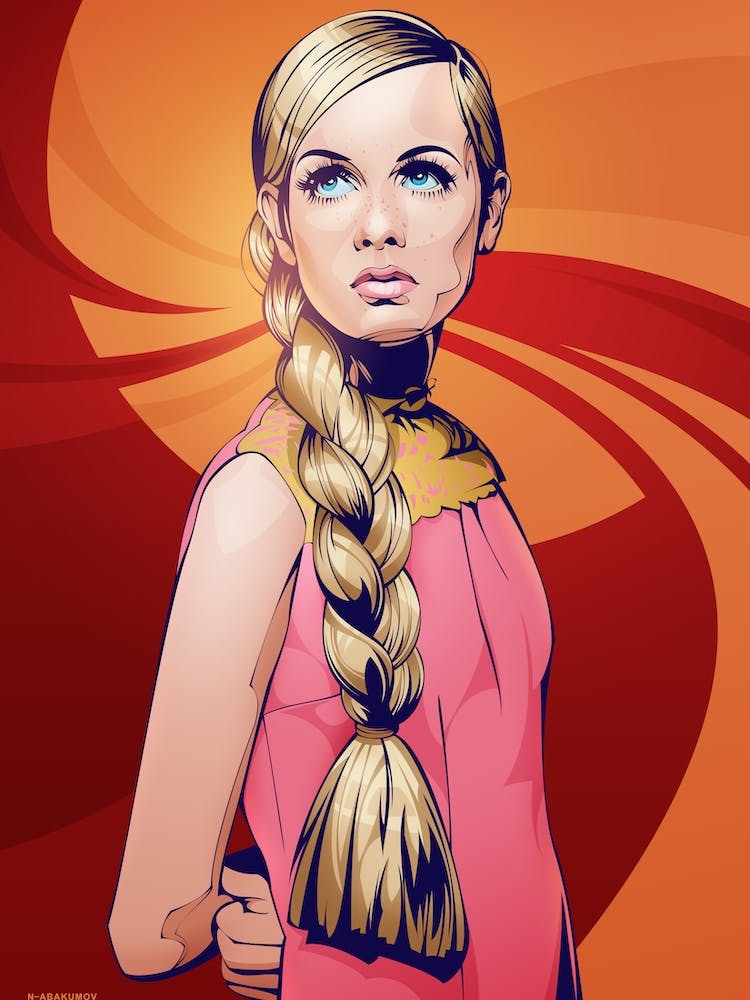 Twiggy Displate