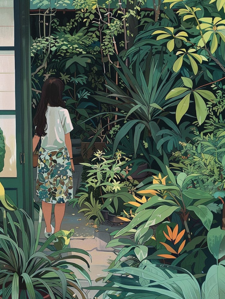 In The Garden Koraku En Japan 1