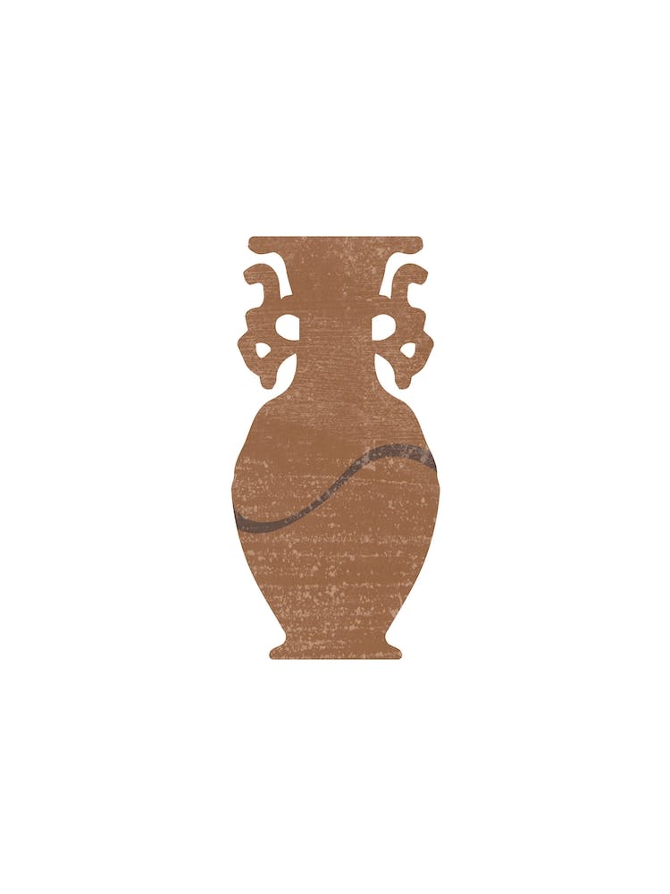 Krater - Vase Grec Minimaliste