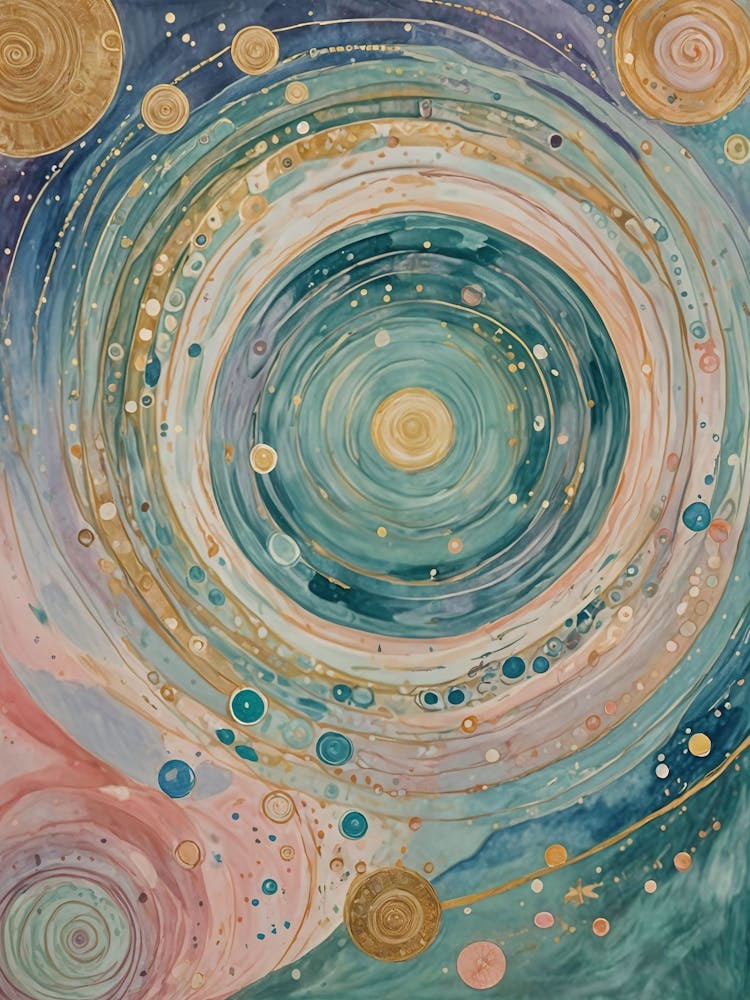 Rainbow Pastel Cosmos
