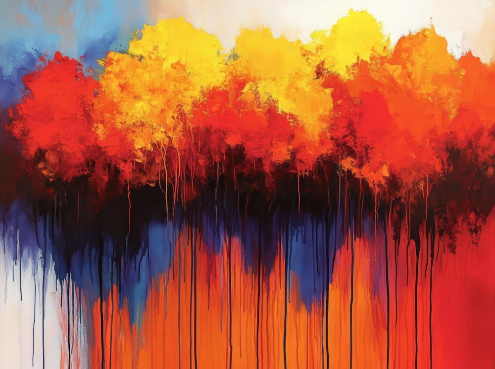 Abstract Tree Painting 4