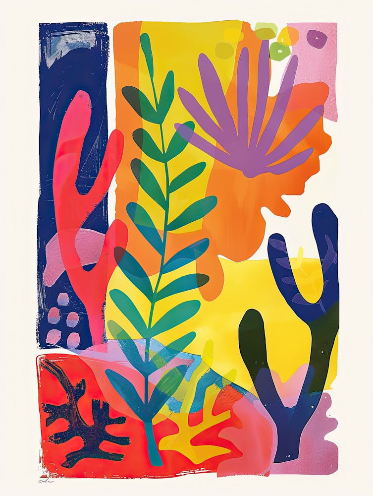 Radiant Tropics Matisse Style
