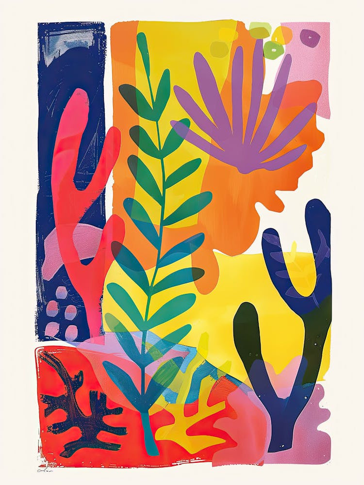 Radiant Tropics Matisse Style