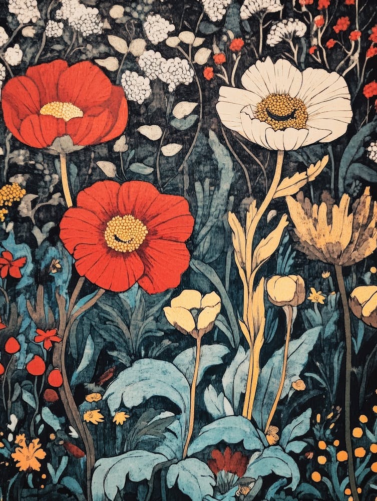 ornate flowers and plants 18
