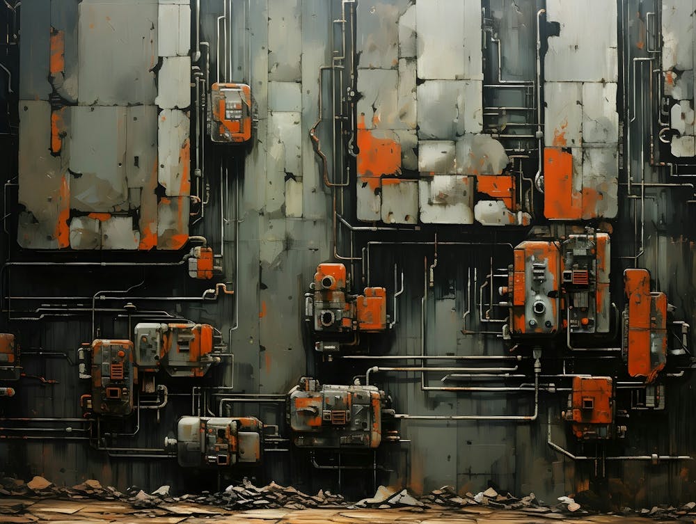 Industrial Wall 3