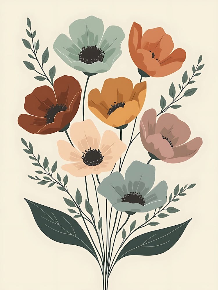 Dusty Rose Botanical