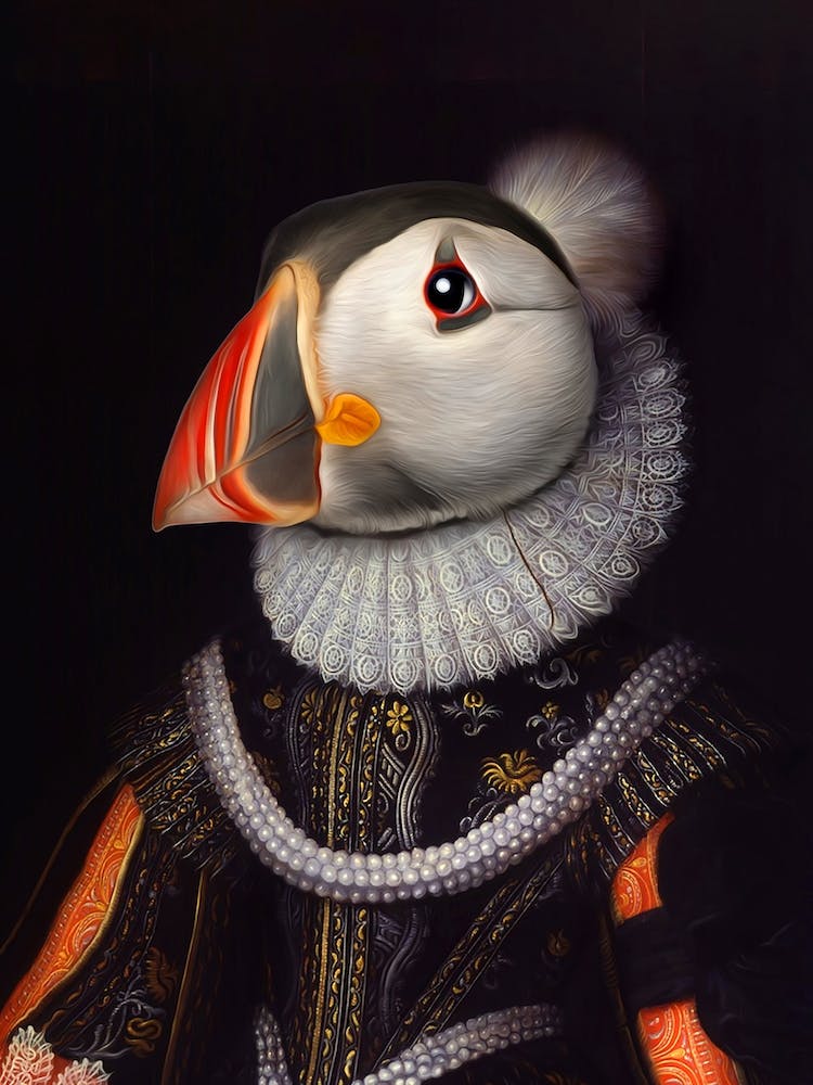 Lady Lux The Puffin Pet Portraits