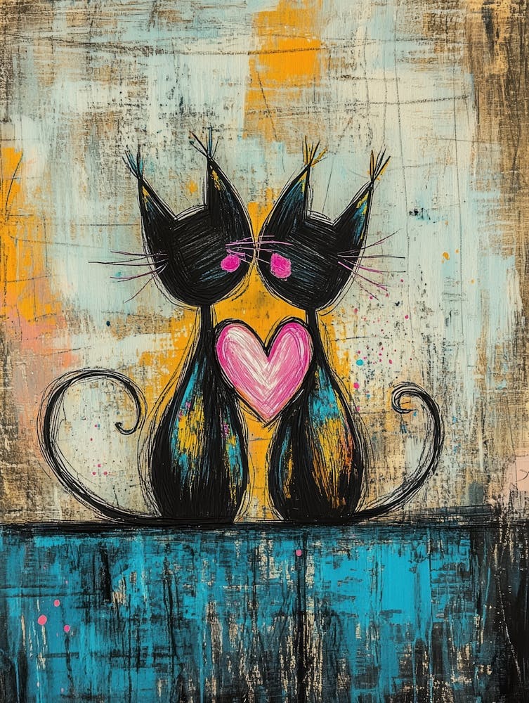 Cats In Love