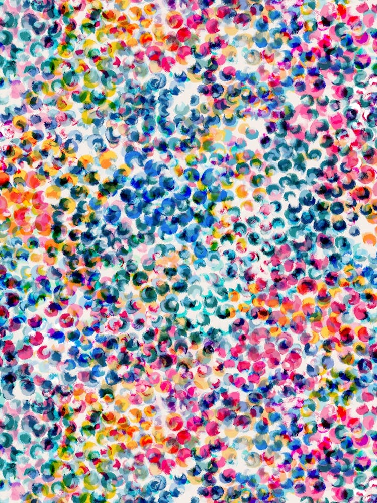 Rainbow Spot Painting