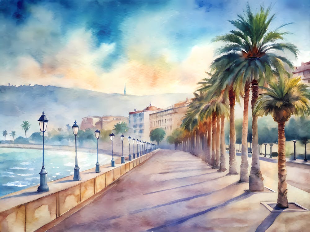 Nice France A Vintage