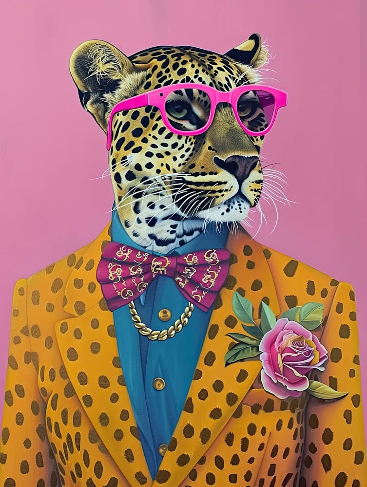 Leopard in Luxe Style
