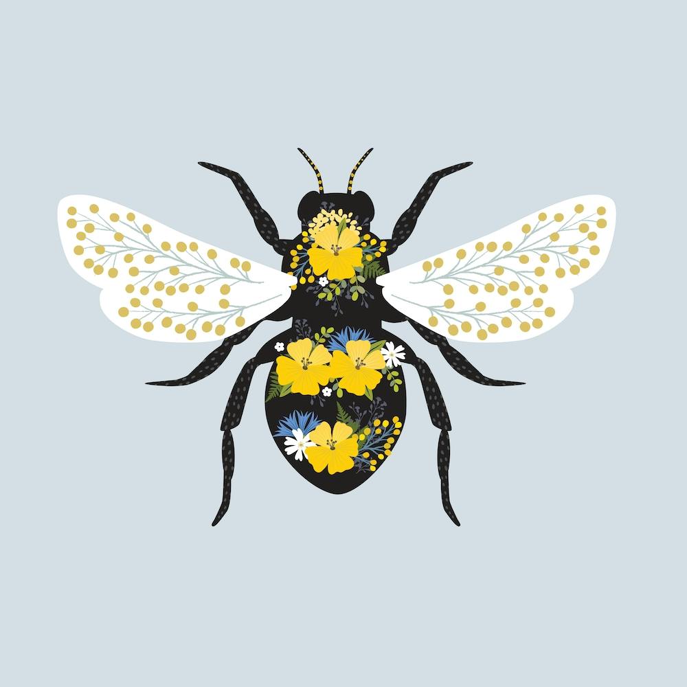 Floral Bee
