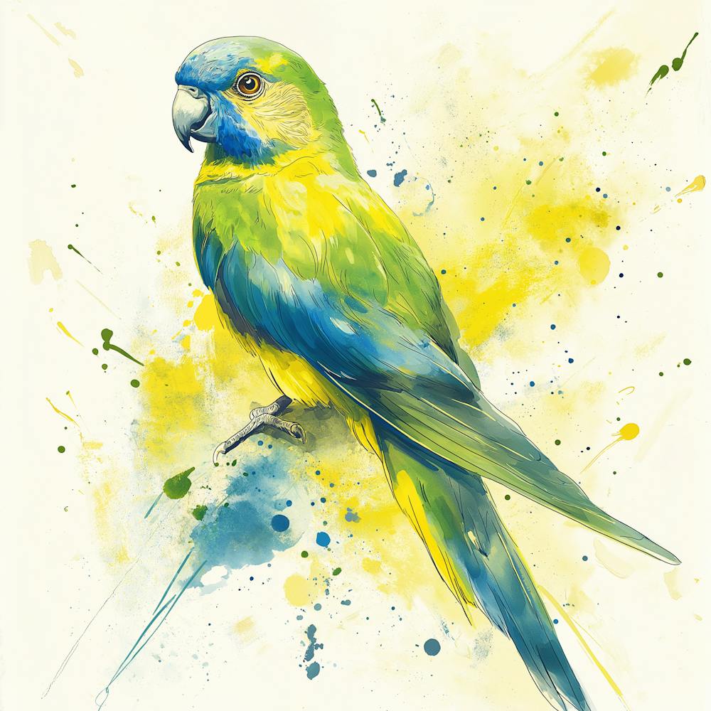 Parrot Painting